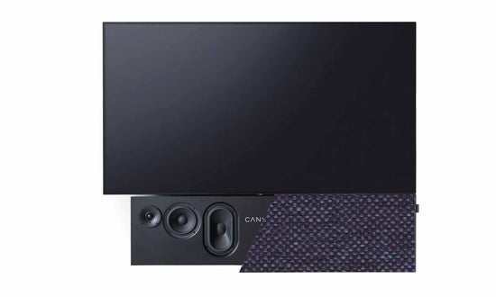 BARRE DE SON TV CANVAS HIFI / 55 POUCES TISSU KVADRAT BLEU FONCÉ